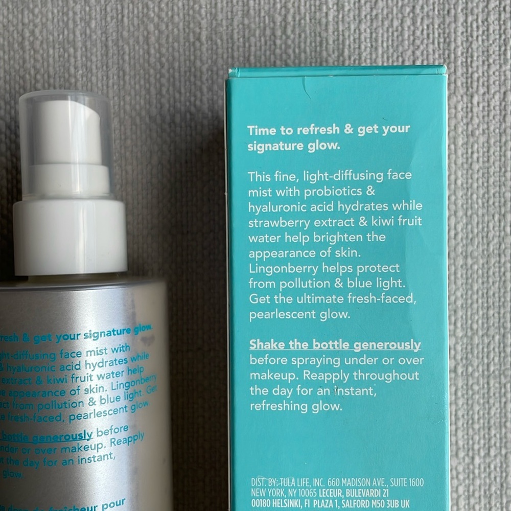 Tula signature glow Refreshing & brightening face mist - Picture 5 of 10